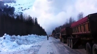 Big Avalanche in Norway Disaster Caught on Camera