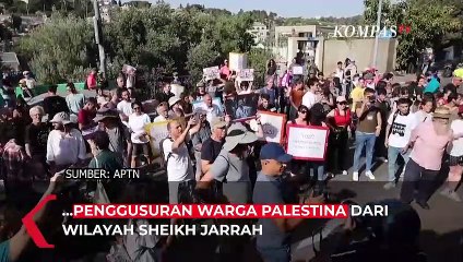Ratusan Aktivis Israel Menolak Penggusuran Warga Palestina dari Sheikh Jarrah