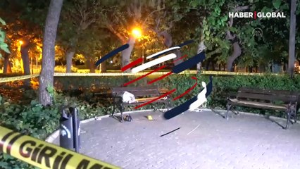 İzmir'de, bankta oturan kişiyi 'para' vermediği için boynundan yaraladılar