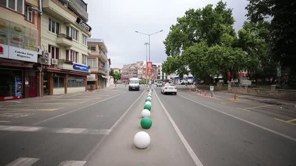 ESKİŞEHİR - Sokağa çıkma kısıtlamasıyla sessizliğe büründü