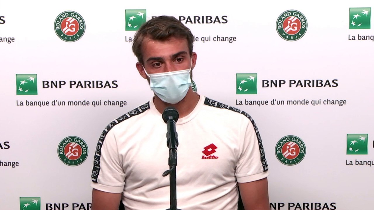 Roland-Garros 2021 - Benjamin Bonzi : "C'est l'année où... donc c'est un petit peu une éclosion"