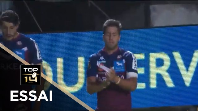 TOP 14 - Essai de Santiago CORDERO (UBB) - Bordeaux-Bègles - Montpellier - J22 - Saison 2020/2021