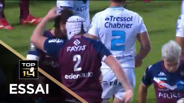 TOP 14 - Essai de Maxime LAMOTHE (UBB) - Bordeaux-Bègles - Montpellier - J22 - Saison 2020/2021
