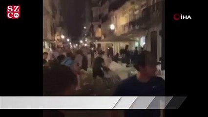 Şampiyonlar Ligi finali öncesi İngiliz taraftarlar birbirine girdi