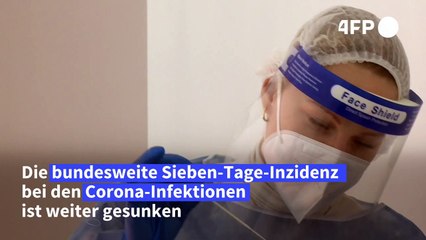 Corona-Pandemie: Bundesweiter Inzidenzwert sinkt weiter