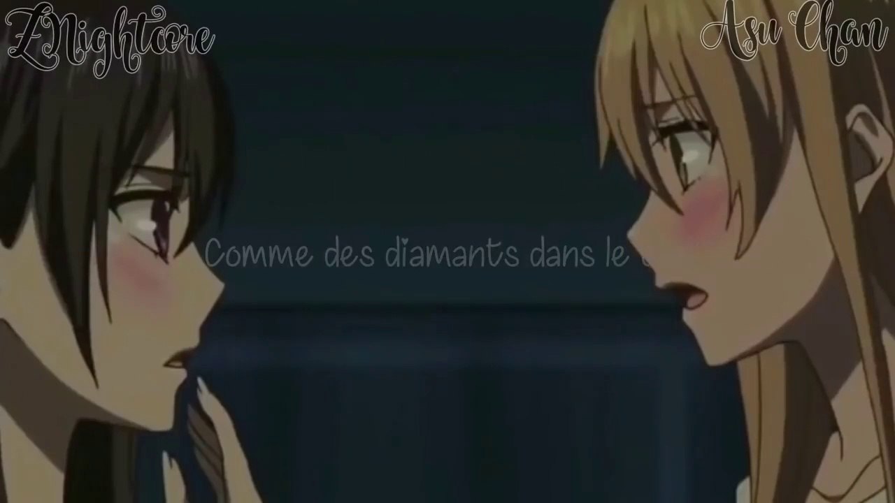 Aime Mix AMV, song- Nightcore  Diamonds (French Version Lyrics)