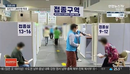 매일 100만명 접종 가능…11월 집단면역 '청신호'