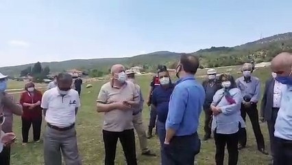 Gediz halkı ÇED toplantısına izin vermedi