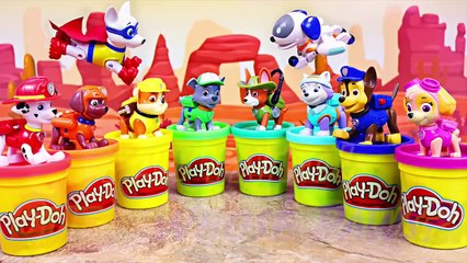 Tải video: Paw Patrol Make Play Doh Paw Prints And Puppy Tracks To Hunt Pups | Toysreviewtoys | Kids Toys