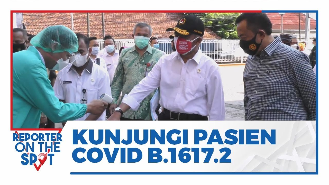 Menko PMK Muhadjir Effendy Kunjungi Pasien Virus Corona Varian Baru di RSUD Cilacap