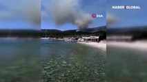 Muğla Milas'ta ormanlık alanda yangın