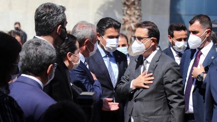 Son dakika haberi! Enerji ve Tabii Kaynaklar Bakanı Dönmez'den Vali Atik'e ziyaret