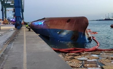 İSPANYA'DA TÜRKLERİN BULUNDDHA İSPANYA'DA TÜRKLERİN BULUNDUĞU GEMİ ALABORA OLDU; 1 KİŞİ KAYIP