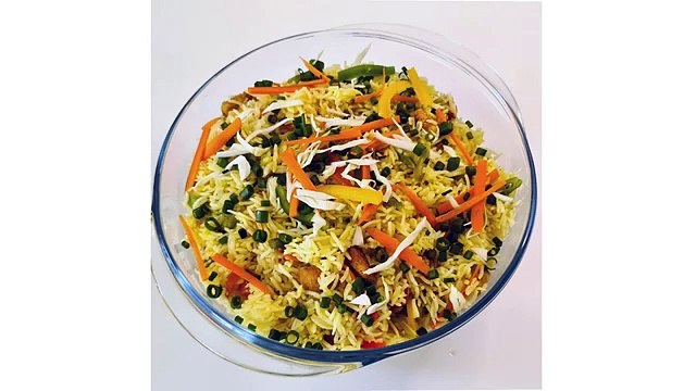 Chicken Fried Rice _ How To Make Restaurant Style Chicken Fried Rice _ Chicken Fried Rice Recipe