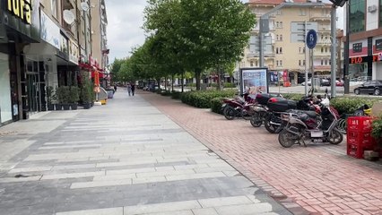 KIRŞEHİR - Sokağa çıkma kısıtlaması nedeniyle sessizlik hakim