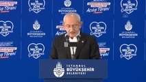 CHP Genel Başkanı Kılıçdaroğlu, Masko - Bahariye İstasyonları Hizmete Alım Töreni'nde konuştu (3)