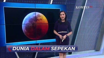 Potret Antusiasme Warga Beijing Saat Melihat Fenomena Gerhana Bulan Total