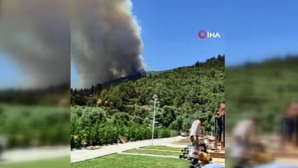 Muğla’daki orman yangını büyüyor
