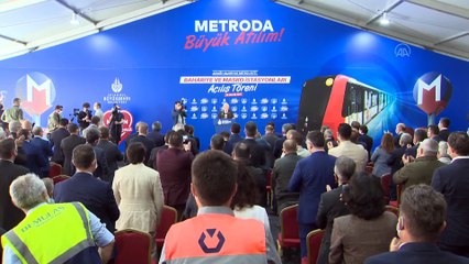 İSTANBUL - CHP Genel Başkanı Kılıçdaroğlu, Masko - Bahariye İstasyonları Hizmete Alım Töreni’nde konuştu (1)