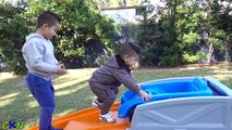 Hot Wheels Ride On Roller Coaster Backyard Fun Playtime With Ckn Toys