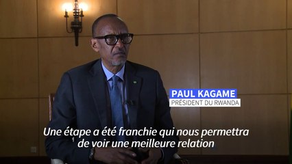 Rwanda: la France a fait "un grand pas, nous devons l'accepter", selon Kagame