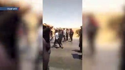 غضب شعبي يجتاح مدينة منبج ضد جرائم ميليشيا قسد