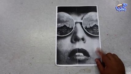 كيف تحول صورة إلى لوحة مجسمة  فكرة مذهلة ولن تصدق النتيجة