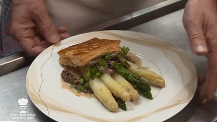 Les chefs vous mettent à table (Episode 3): Feuilleté, asperges et cholestérol ?