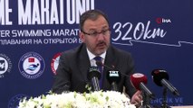 Bakan Kasapoğlu: “Yüzücülerimizin atacağı kulaçlar sağlık çalışanlarımız için olacak'