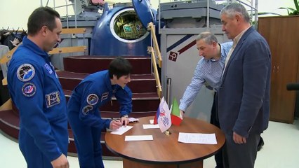 Samantha Cristoforetti será la primera mujer europea al mando de la Estación Espacial Internacional