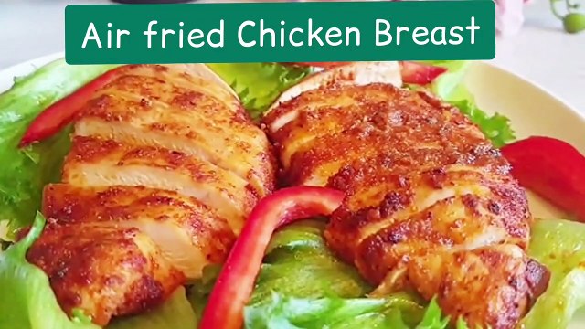 How To Make Moist Air Fryer Chicken Breast Recipe// Air Fried Chicken Breast Recipe #Airfryerrecipes