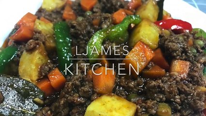 Ginisang Beef Giniling | Beef Giniling Recipe | Ginisang Giniling Na Baka | Ljames Kitchen