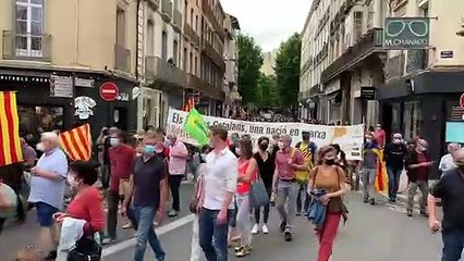 Èxit de la manifestació a Perpinyà en defensa del català i contra el Constitucional francès