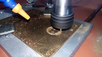 3D Relief of Brass Plate