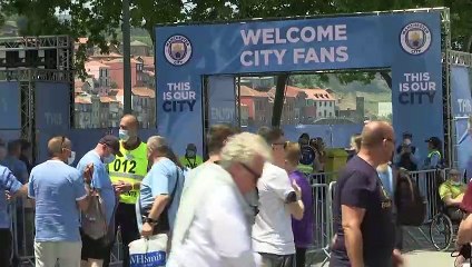 Ligue des champions : des milliers de supporters se retrouvent à Porto