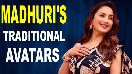 Madhuri Dixit takes the outfit change challenge