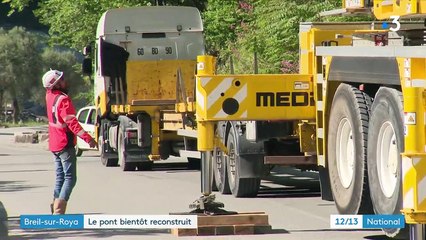 Vallée de la Roya : un pont pour relier l'Italie bientôt reconstruit