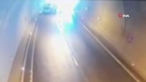 Son dakika: Cinayet gibi kaza...Tünel içinde otomobiller kafa kafaya çarpıştı: 2 ölü, 2 yaralı
