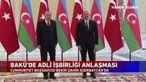 Yargıtay Cumhuriyet Başsavcısı Bekir Şahin Azerbaycan'da