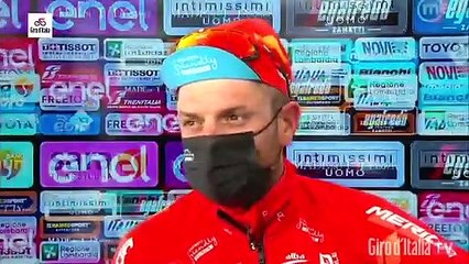 Tour d'Italie 2021 - Damiano Caruso : "I thought about a thousand things in the last meters before the finish line"