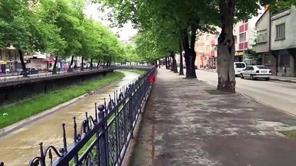 KASTAMONU - Sokağa çıkma kısıtlaması nedeniyle sessizlik hakim