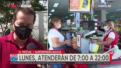 Supermercados señalan que con la ampliación de horarios se podrá aplicar el distanciamiento