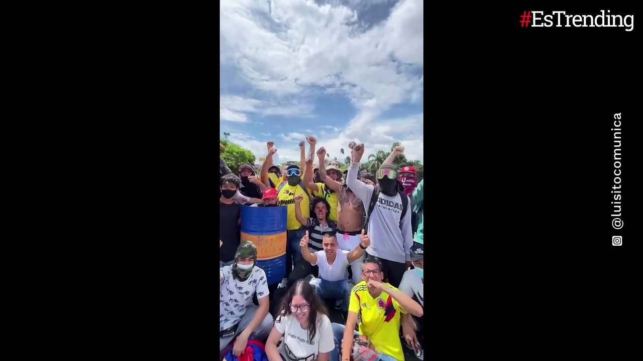 Luisito Comunica acompañó a los ciudadanos en Colombia