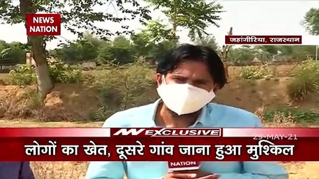 Graph of corona infection is increasing in many villages of Rajasthan