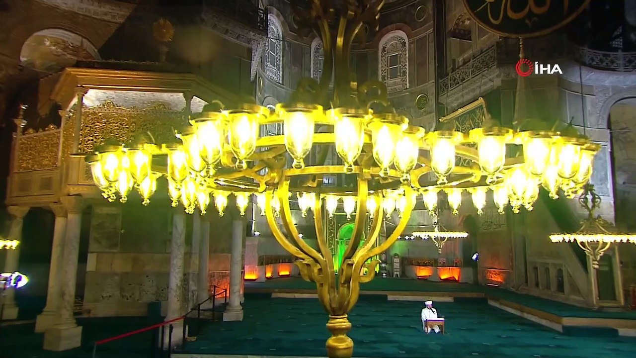 İstanbul’un Fethi’nin 568. yıl dönümü ışık gösterileriyle kutlandı