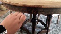 Diy Fix! Restoring An Antique Dining Table