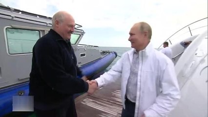 Putin ve Lukaşenko bir araya geldi