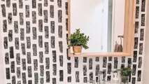 5 Easy Faux Wallpaper Looks Using A Kitchen Sponge // Diy Accent Wall With Paint