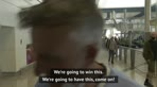 'We'll batter them!' - Man City and Chelsea fans arrive for UCL final