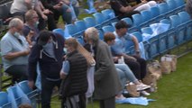 City fans arriving at Academy for Champions League final